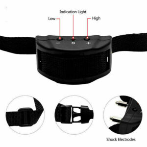 Dog Training Pet Collar Electric Anti E-Collar Shock Bark Barking Stop Control