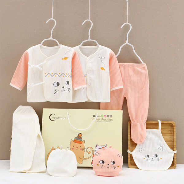 Cotton Baby Clothes Gift Box Set - Image 8