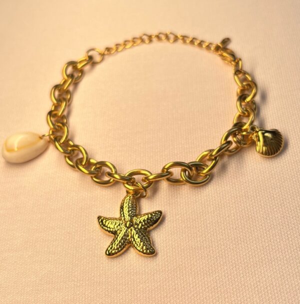 Starfish Pearl Bracelet - Image 4
