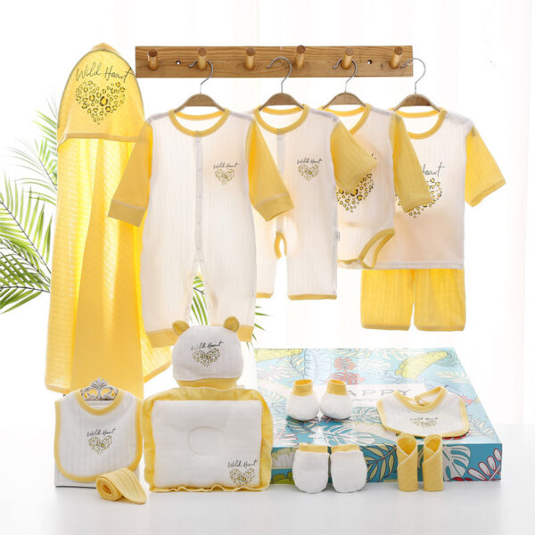 Summer Thin Newborn Clothes Baby Gift Set - Image 3