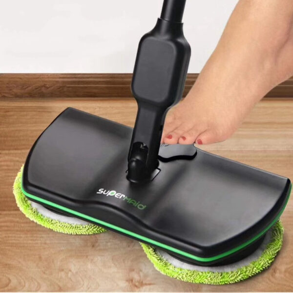 New TV Wireless Intelligent Electric Mop Portable Detachable 360 Degree Rotary Cleaning Cloth Mop - Image 10