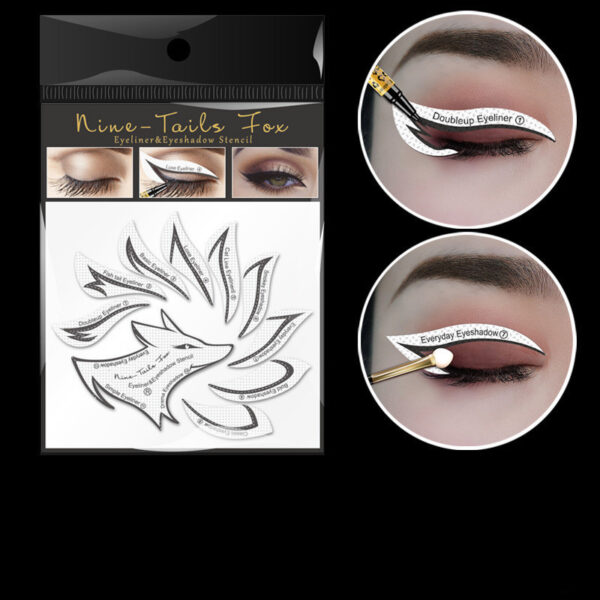 Eyeshadow Eyeliner Makeup Template Sticker - Image 2
