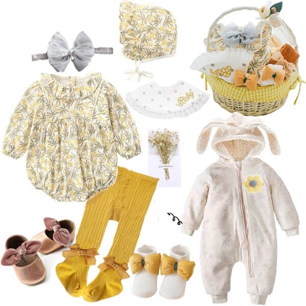 Four Seasons Baby Clothes Gift Box Newborn Set - Image 6