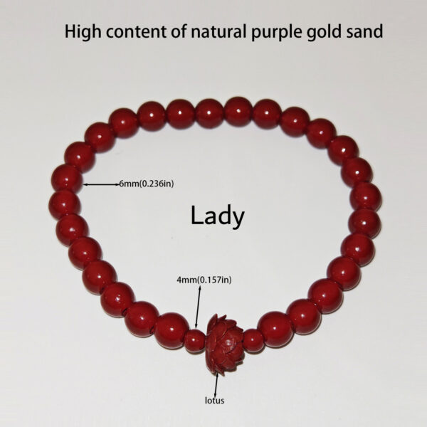 7 Styles Of Cinnabar Bracelets 8mm And 6MM - Image 10