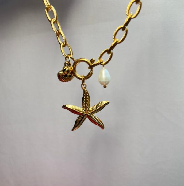 Starfish Pearl Bracelet - Image 3