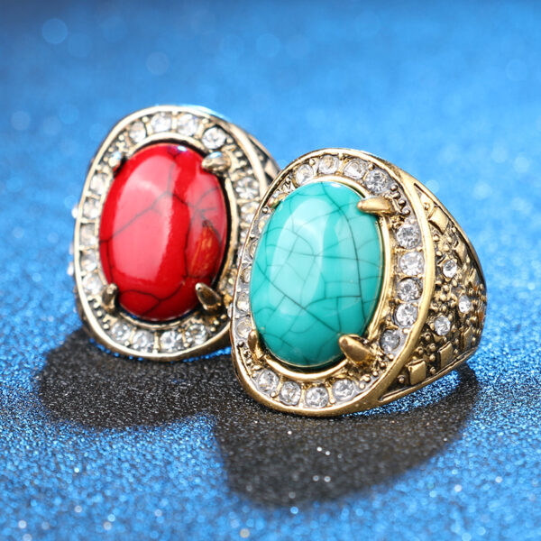 Vintage Ring Fashion Diamond Ring - Image 5