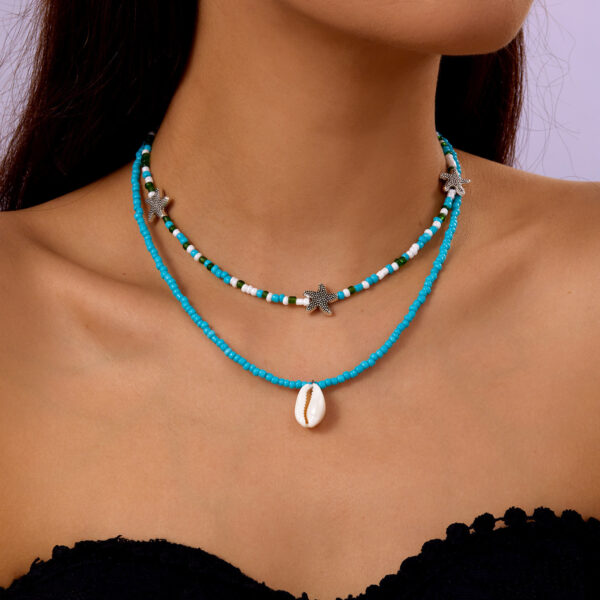 Women's Beads Of Necklace Shell Fashion Pearl Creative Shell - Image 2