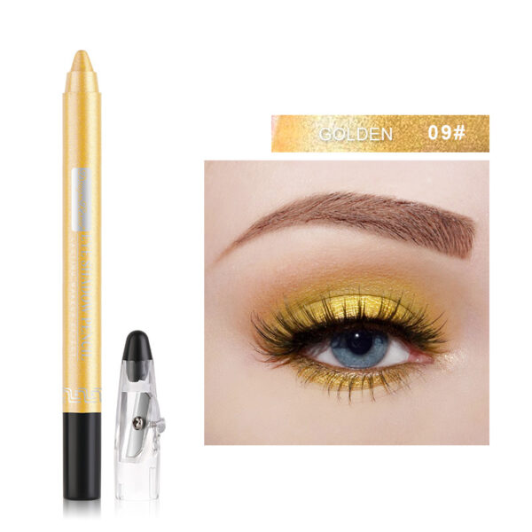 Eyeliner Eye Shadow Stick Shadow Pearlescent Eyeliner With Penknife Bubble Pen - Image 2