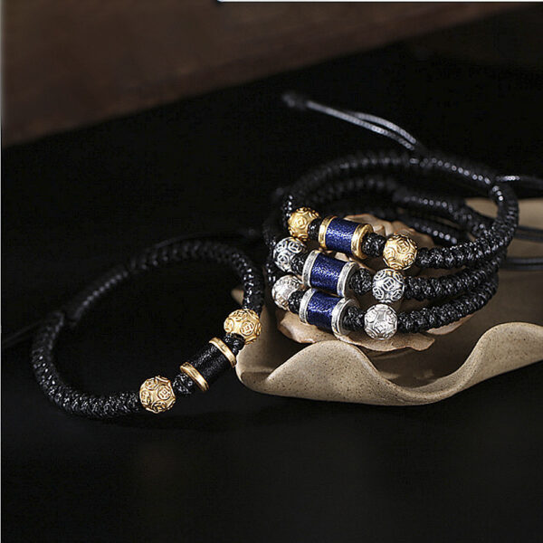 Fashion New Money Beads Hand-woven Men - Image 9