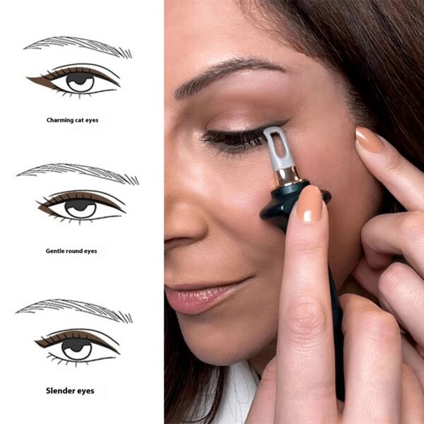 Silicone Eyeliner Painting Tool Outline Waterproof Not Smudge Creamy Eyeliner Eyeliner Brush - Image 4