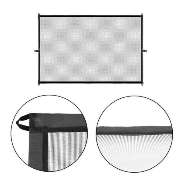 Pet Isolation Mesh No Drilling Safety Fences Net Portable Dog Cat Stair Door - Image 10