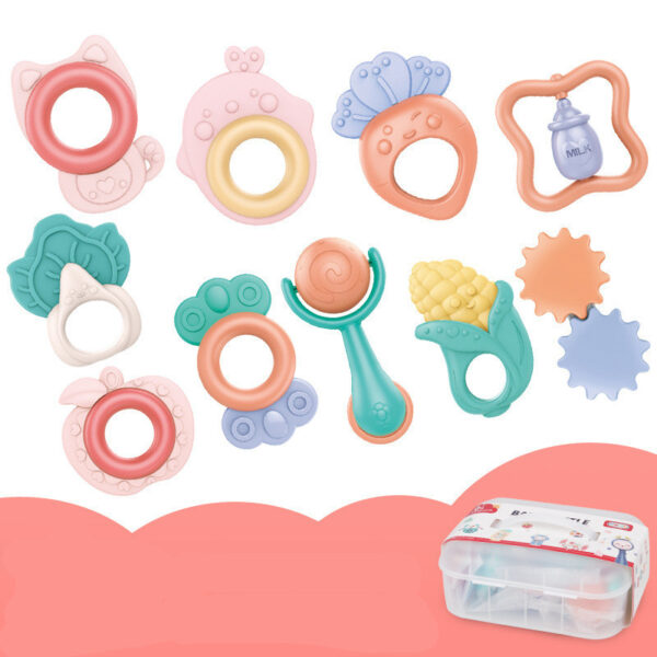 Baby Rattle Plastic Toy Gift Box Set - Image 8