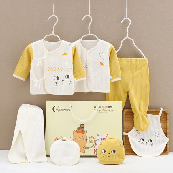 Cotton Baby Clothes Gift Box Set - Image 6