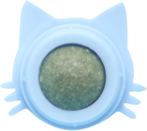 Catnip Balls That Stick On Wall Catnip Balls For Cat Catnip Toys For Cats Healthy Kitty Teeth Cleaning Dental Chew Toys Cat Wall Treats - Image 3