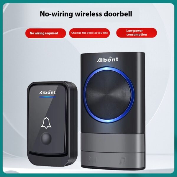 Wireless Doorbell AC Wireless Digital Music Door-bell - Image 3