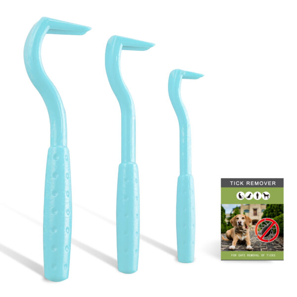 Tick Remover Tool For Dogs - Painlessly Tick Remover For Humans And Cats Pets, 3 Pcs - Image 2