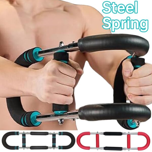 Multi-functional U-shaped Arm Strengthener Chest Trainer Adjustable Forearm Strength Exerciser Home Gym Equipment Bodybuilding - Image 7