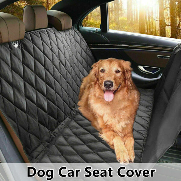 Pet Car Seat Cover Dog Safety Protector Mat Rear Back Seat Hammock Cushion Mat - Image 10
