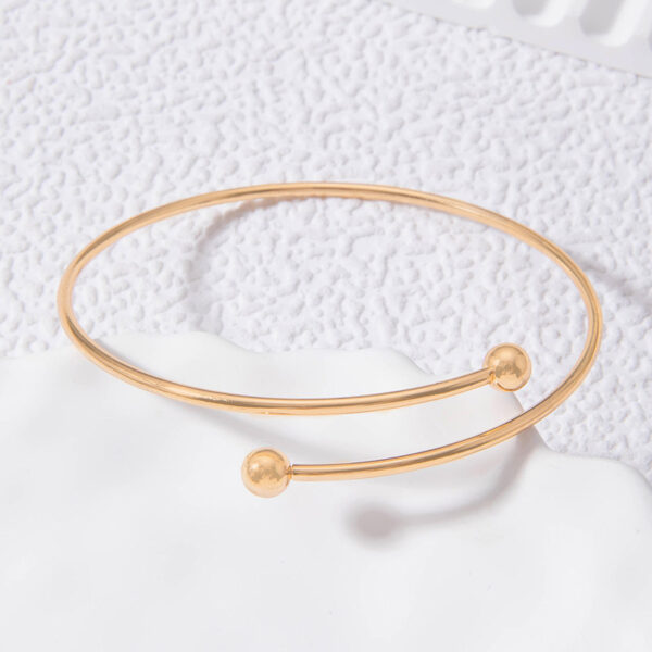 Bow Letter Personality Geometric Irregular Bracelet - Image 7