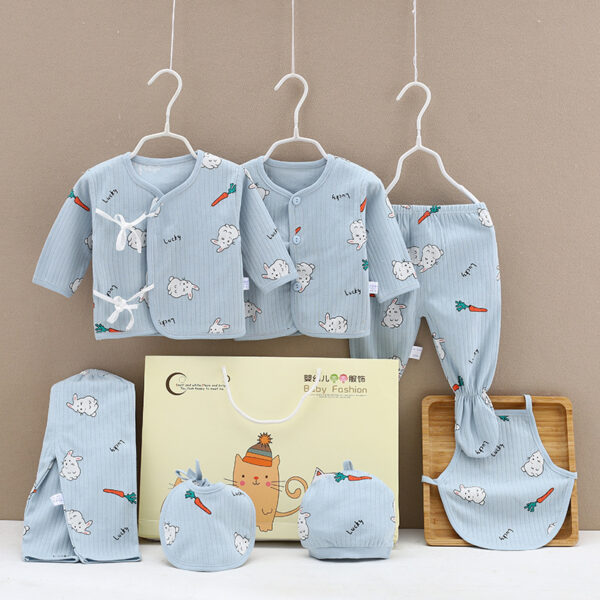 Cotton Baby Clothes Gift Box Set - Image 9