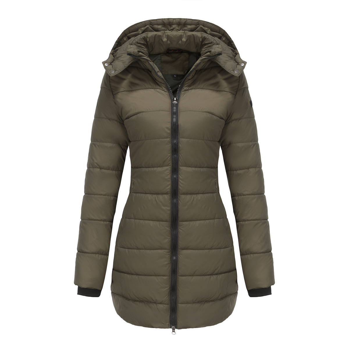 Waterproof Long-sleeved Cotton-padded Jacket - Image 4