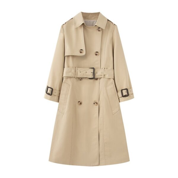 Trench Mid-length British Trench Coat - Image 2