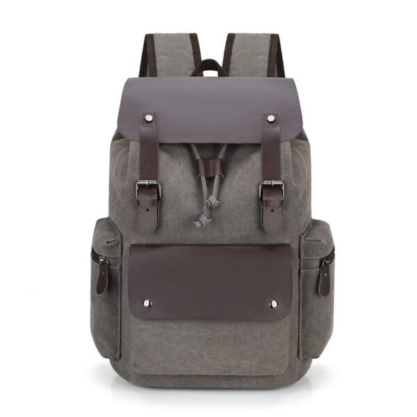 Retro Wear-resistant Large-capacity Backpack - Image 8