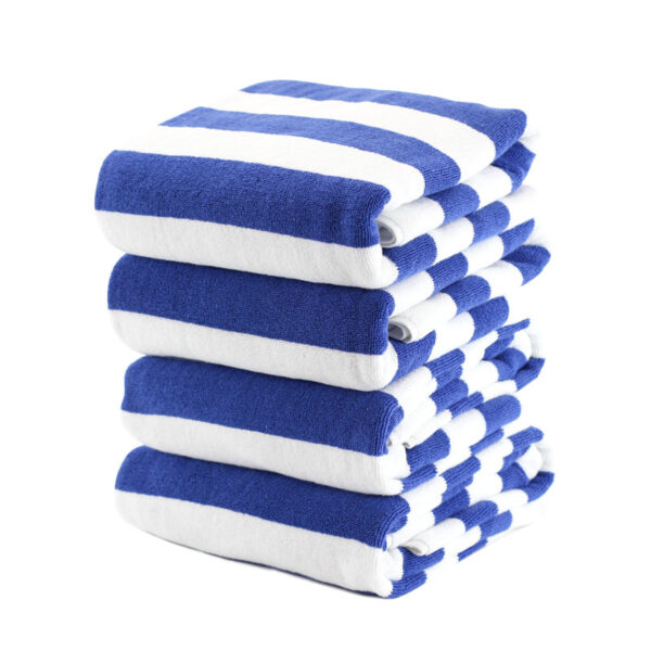 Cotton Yarn-dyed Jacquard Beach Bath Towel - Image 8
