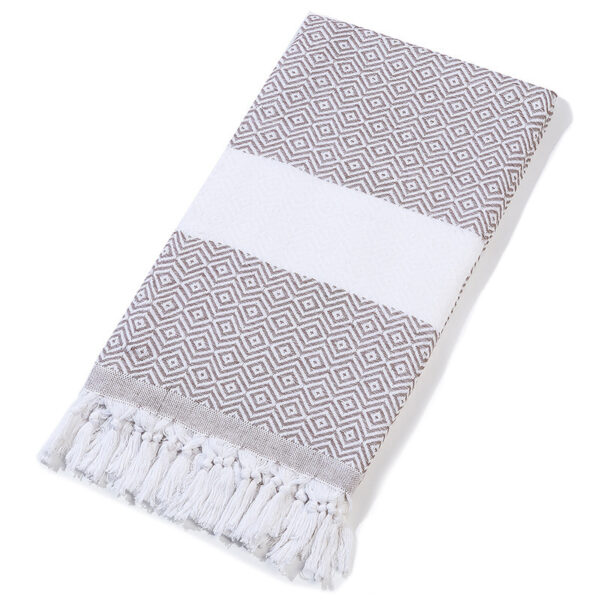 Handmade Tassel Blanket Turkish Beach Towel - Image 8