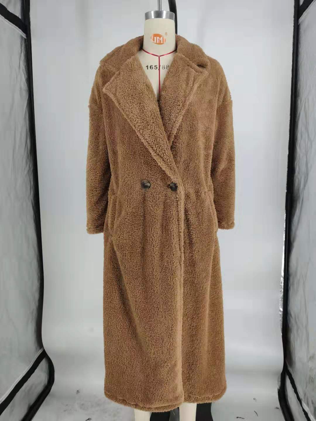 Dames Winter Lang Bont vest - Image 8