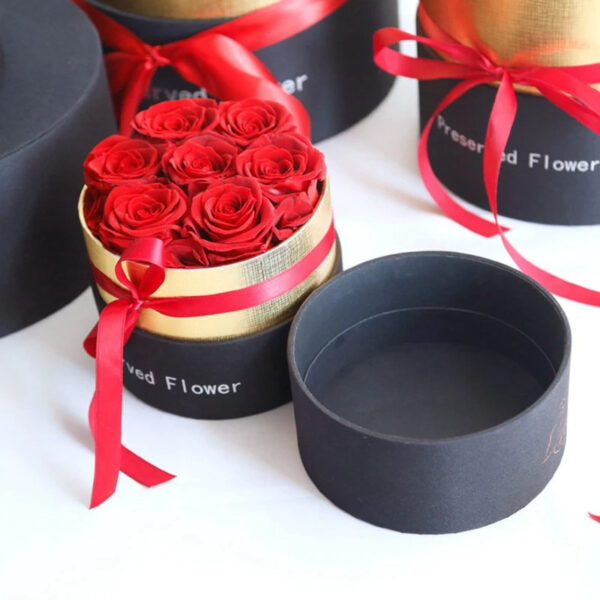 Eternal Roses In Box Preserved Real Rose Flowers With Box Set Valentines Day Gift Romantic Artificial Flowers - Image 6
