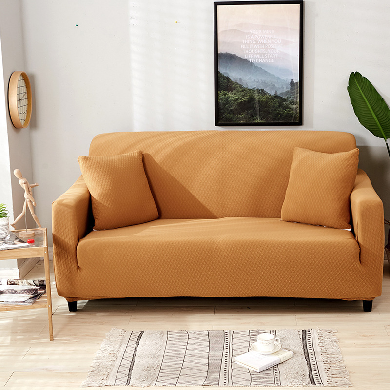 Solid color sofa cover universal sleeve elastic - Image 8