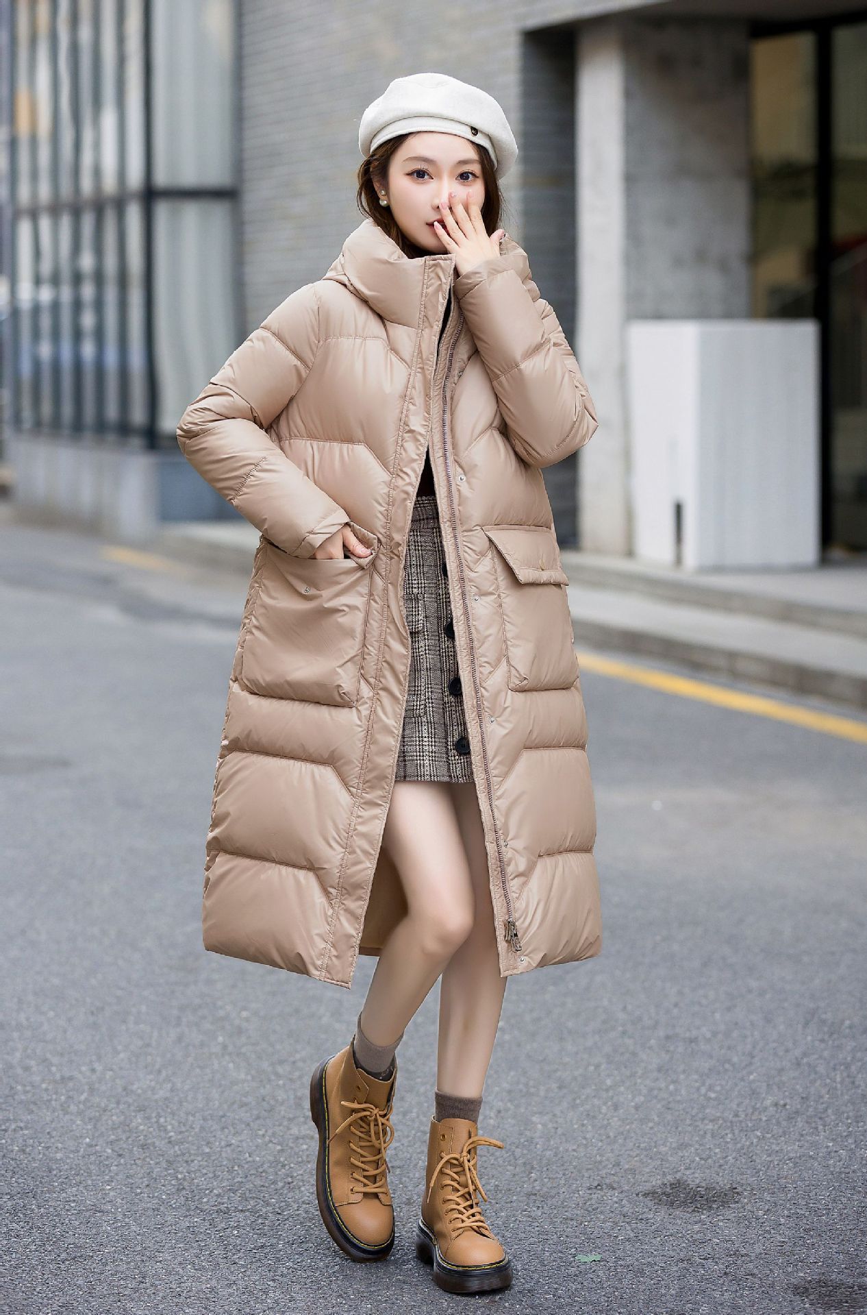 Women's Winter Korean Style Fashion Mid-length Warm - Image 6