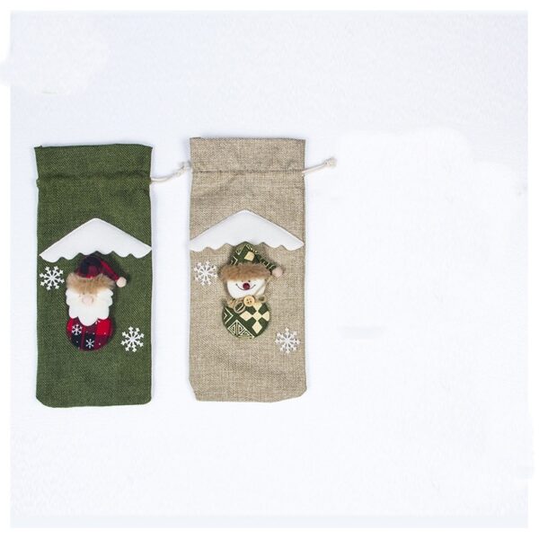 Christmas Decorations Christmas Wine Bottle Socks - Image 3