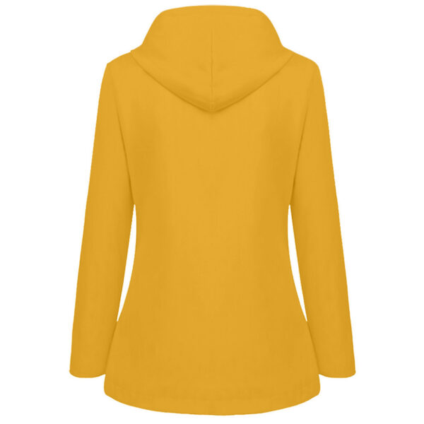 Fleece Jacket Outdoor Mountaineering Hooded Coat Winter Outwear - Image 4