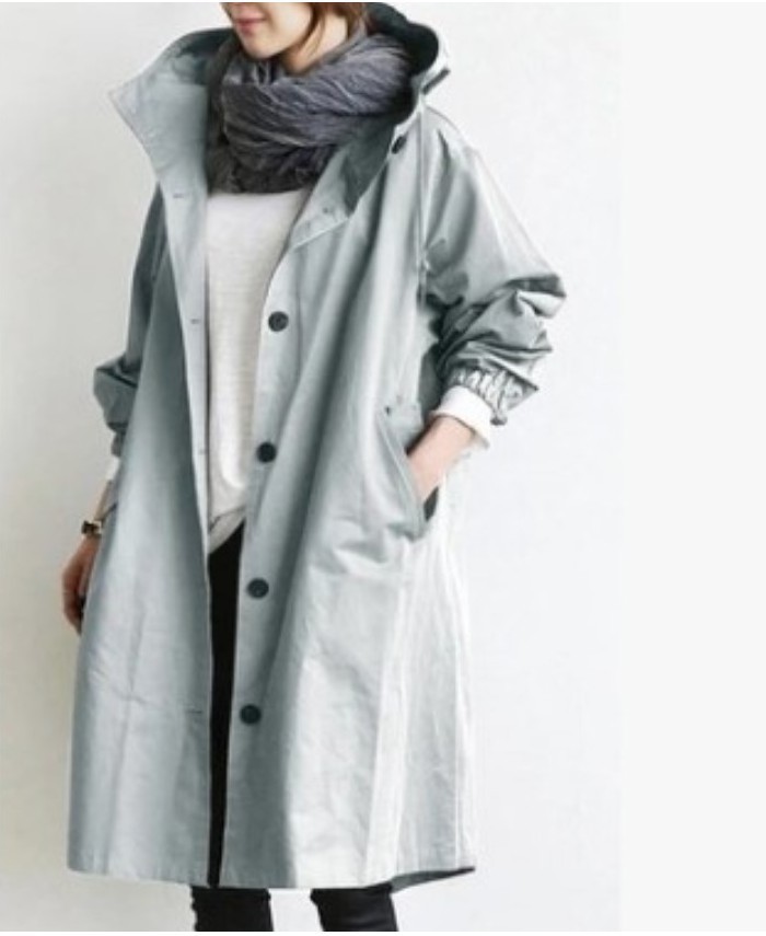 Oversized Women's Korean Style Slim Windbreaker - Image 6