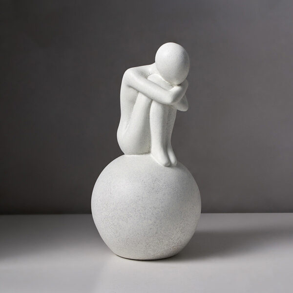 Living Room Decoration Nordic Home Decoration AbstractFigure Statue Modern Art Sculpture Aesthetic Room Decor Statue Of Love - Image 3