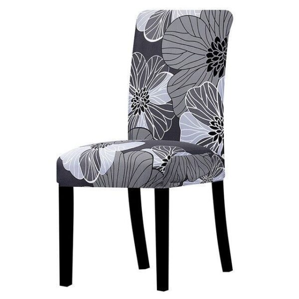 Printed Stretch Chair Cover Big Elastic Seat Chair Covers - Image 8