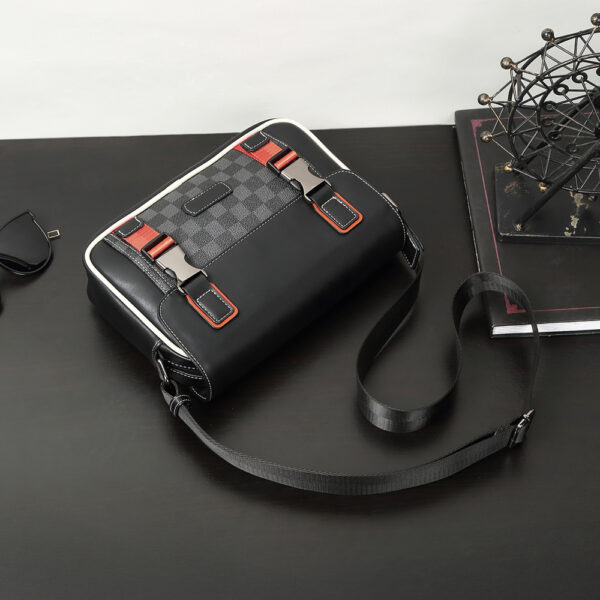 New Men's Casual Horizontal Commuting Business Shoulder Bag - Image 5