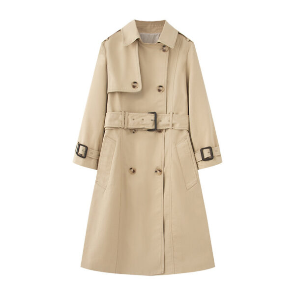 Trench Mid-length British Trench Coat - Image 3