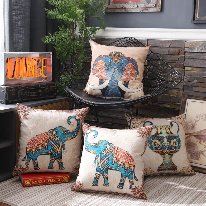 Elephant pillow cushion cover - Image 6