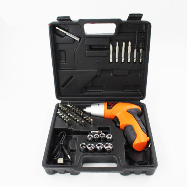 battery cordless screwdriver set hand tool set - Image 2