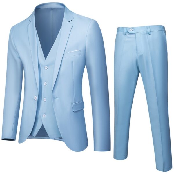 Men's Suit Set Two-piece Korean Style - Image 3