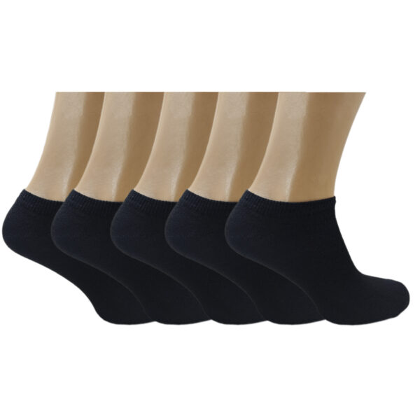 5 10 15 50 Pairs Low Cut Black White Socks Everyday Socks For Men And Women, Size 4 7 - Image 2