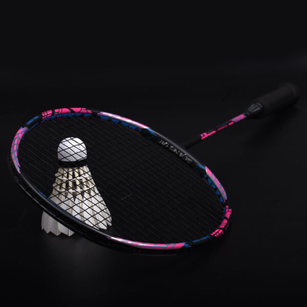 Offensive Badminton Racket With Secondary Reinforcement Of 32 Pounds Of Carbon Fiber - Image 5