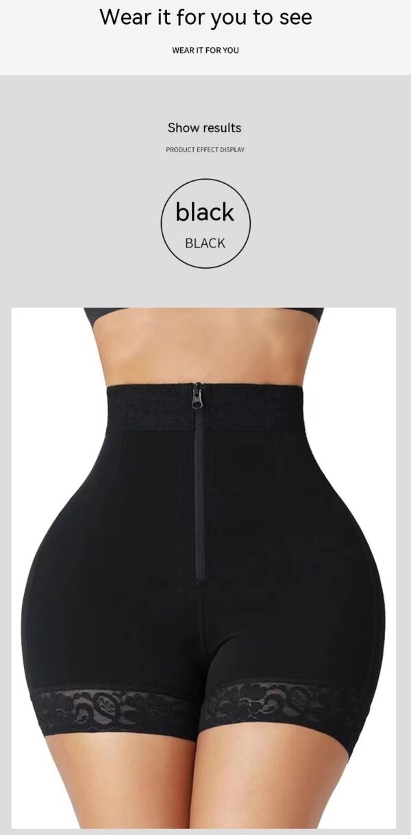 New Hip Slimming Clothes Abdominal Pants Zipper Hip Lifting - Image 6