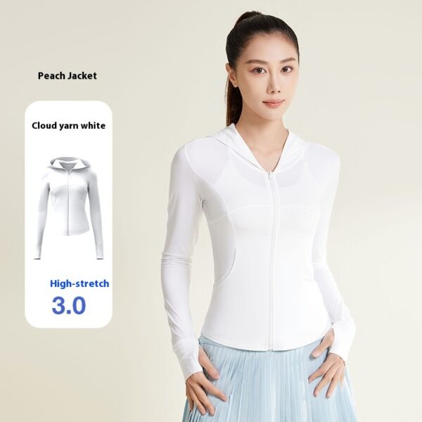 UPF50 Lightweight Sun Protection Clothing Women's Breathable Ice Hooded - Image 3