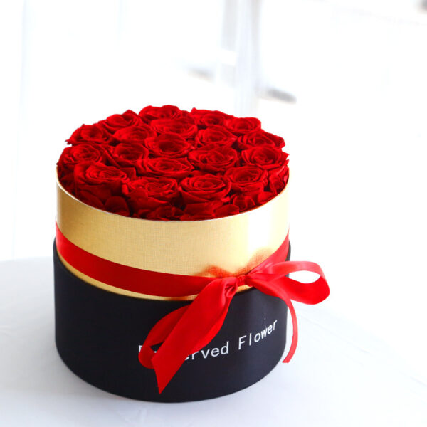 Eternal Roses In Box Preserved Real Rose Flowers With Box Set Valentines Day Gift Romantic Artificial Flowers - Image 7