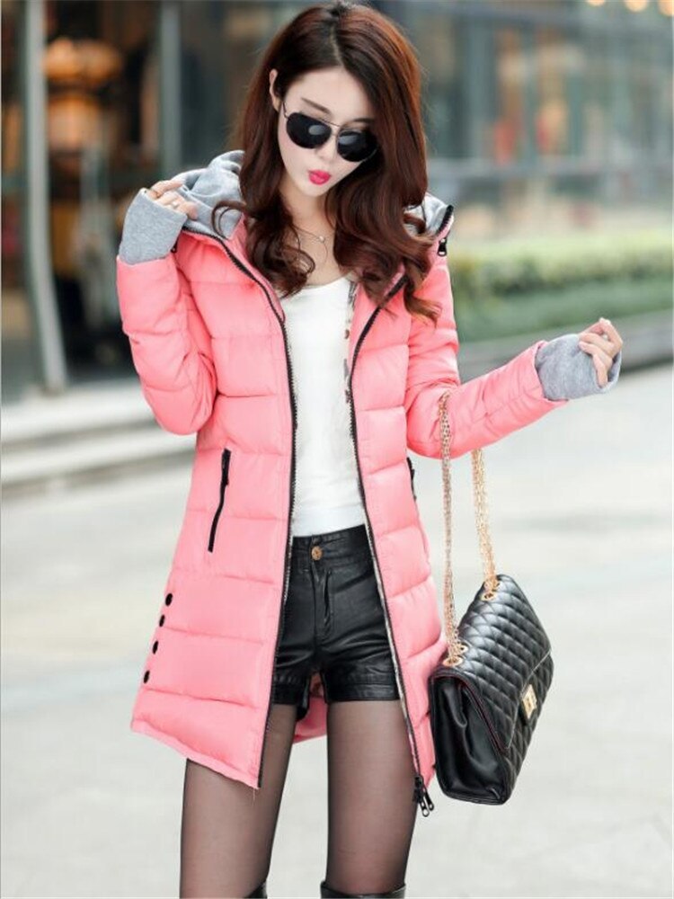 Down Padded Jacket Padded Hooded Gloves Padded Jacket Winter Coat Padded Jacket - Image 6