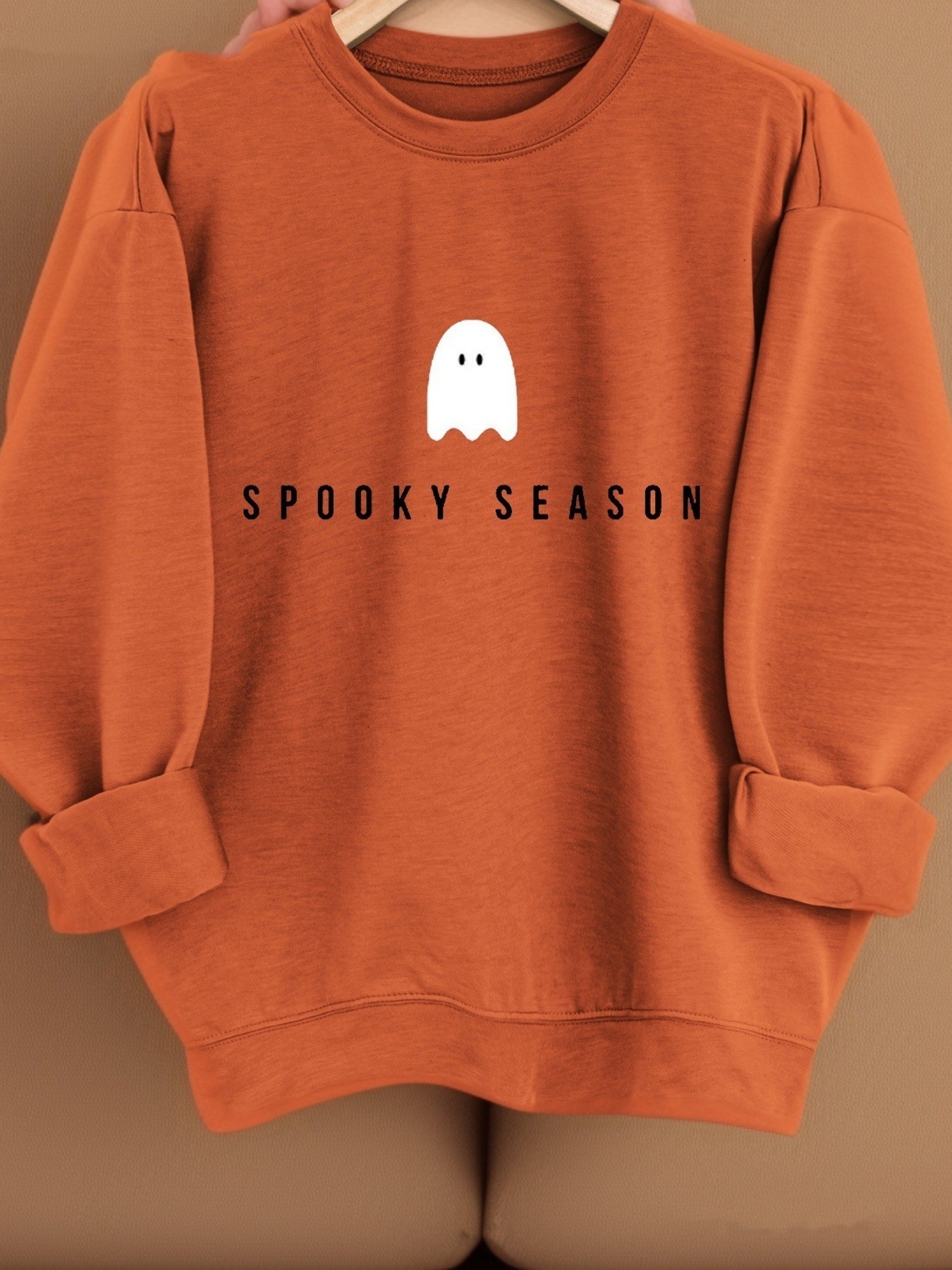 Spooky Season Halloween Graphic Sweatshirt - Women'S Casual - Image 4